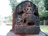 25 Kathmandu Gokarna Mahadev Temple Indra King Of The Gods Riding On An Elephant 